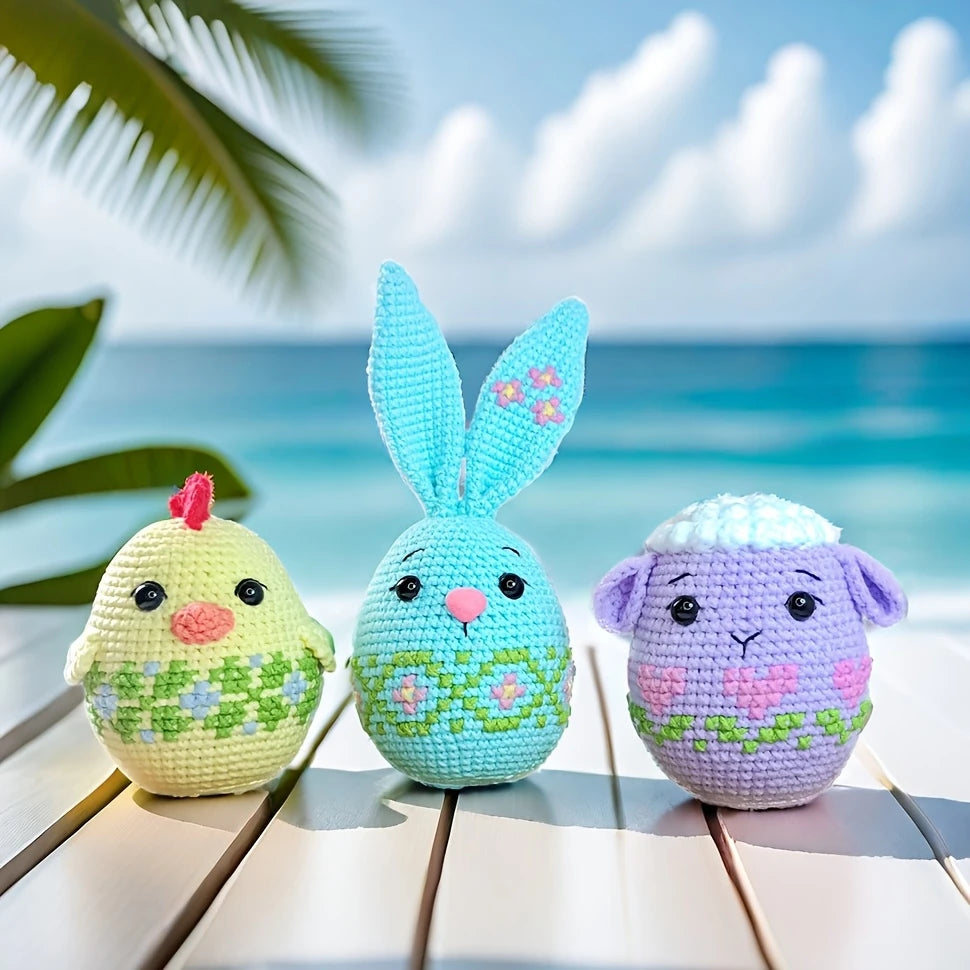Easter Crochet Kit with Video Tutuorials