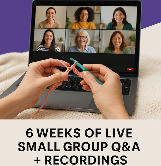 6 Weeks of Live Group Q&A + Recordings (Limited to 15 members)
