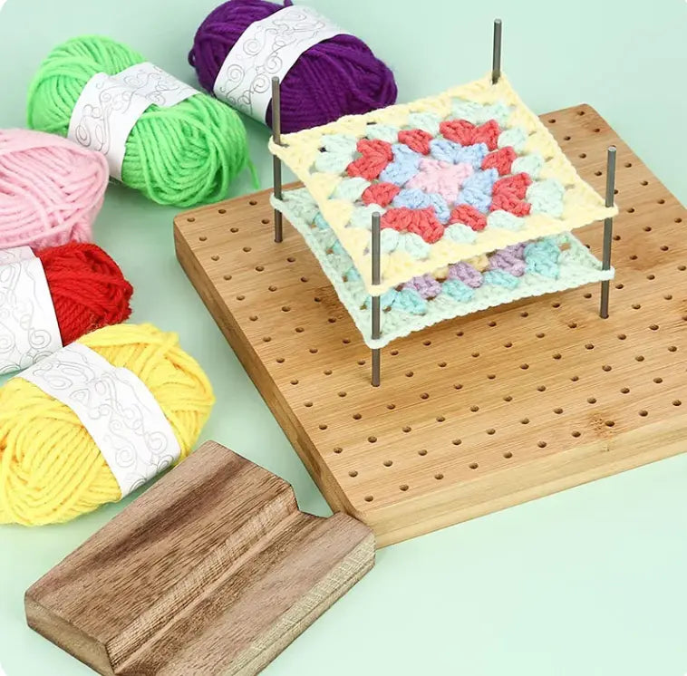 Granny Square Blocking Board Crochet Cure