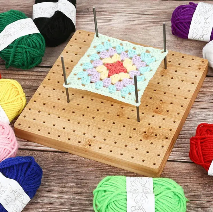 Granny Square Blocking Board Crochet Cure