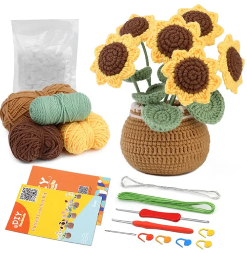 Crochet Flower Kit Crochet Cure