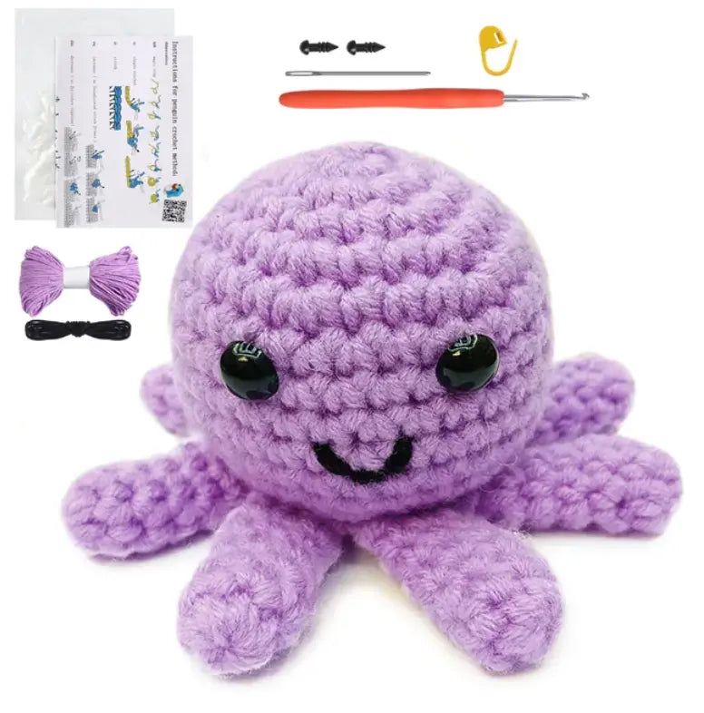 Crochet Animal Kit for Beginners Crochet Cure