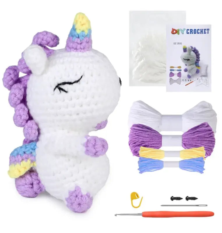 Crochet Animal Kit for Beginners Crochet Cure