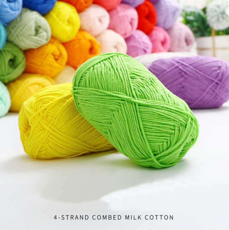 50g Yarn Skein (Cotton/Acrylic Mix) Crochet Cure