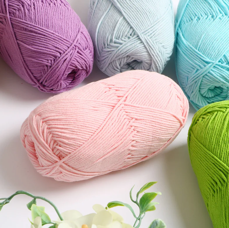 50g Yarn Skein (Cotton/Acrylic Mix) Crochet Cure