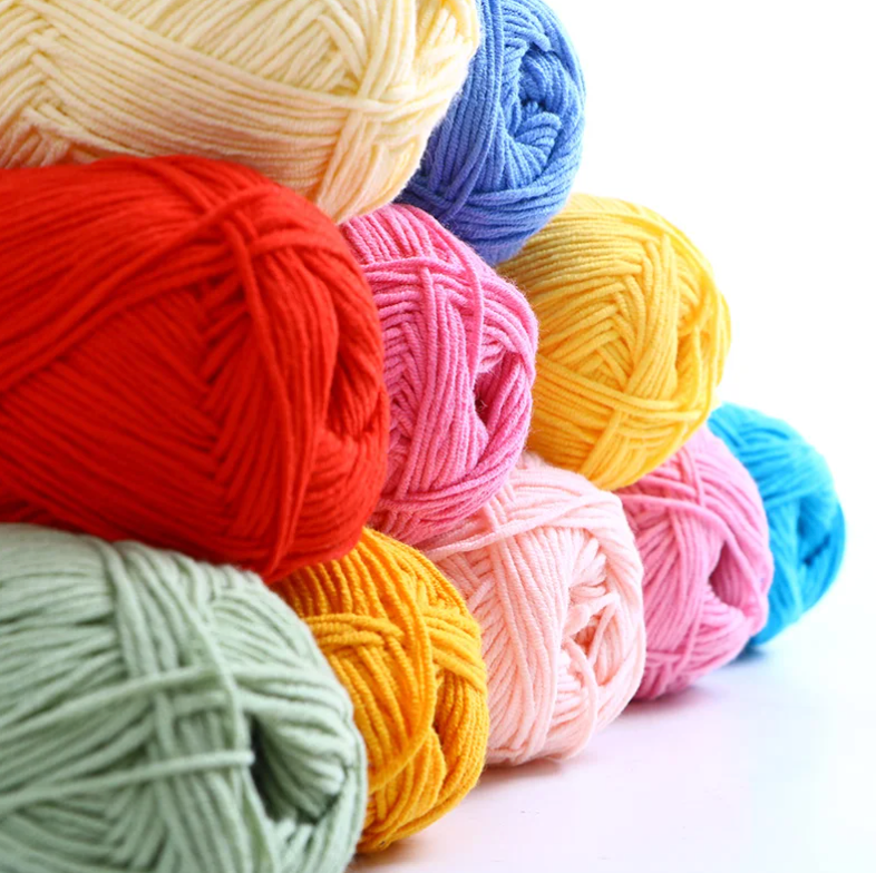 50g Yarn Skein (Cotton/Acrylic Mix) Crochet Cure