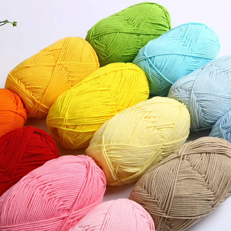 50g Yarn Skein (Cotton/Acrylic Mix) Crochet Cure