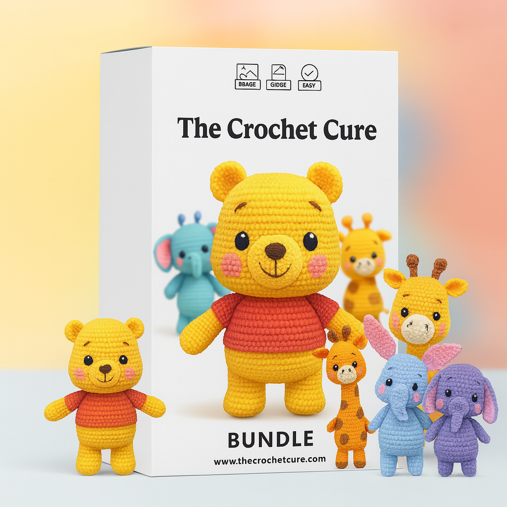 Honey Character Amigurumi Crochet Set