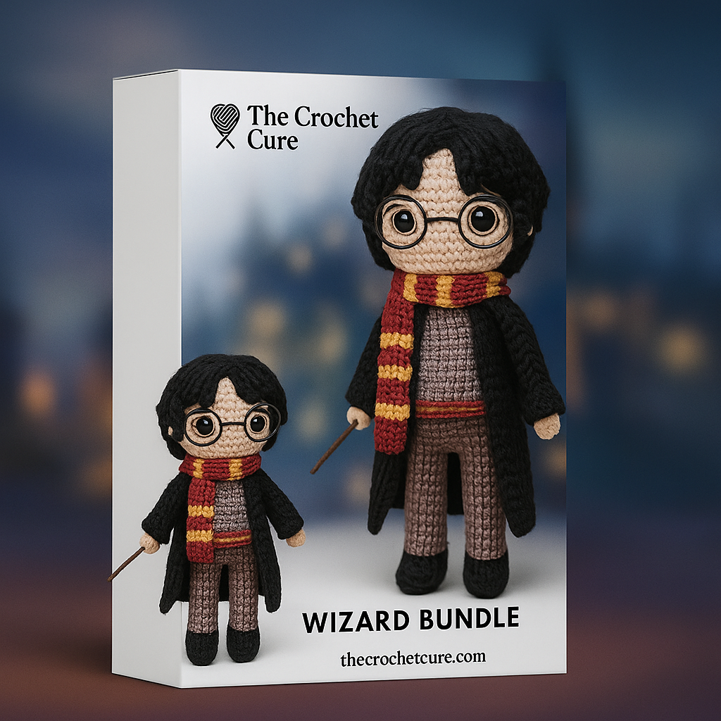 Wizard Amigurumi Crochet Set