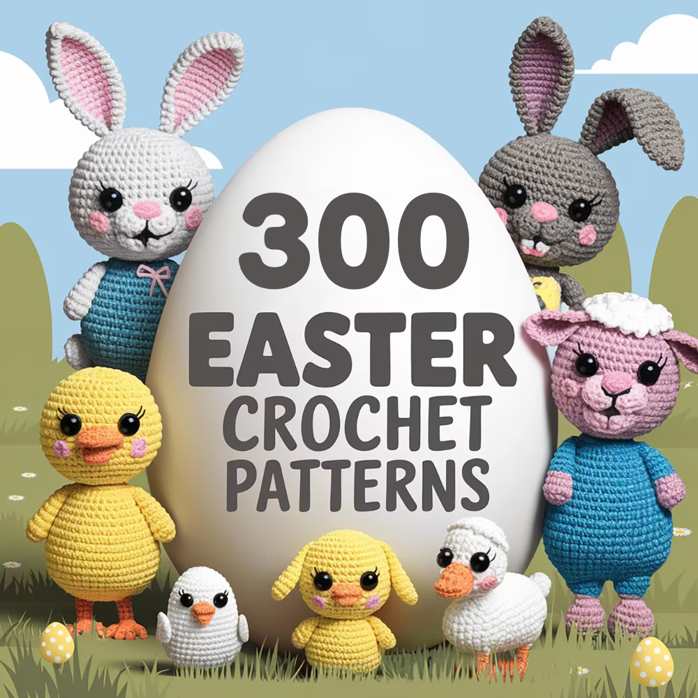 300+ Crochet Bunny Pattern Book