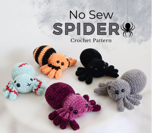 Crochet Halloween Spider Pattern