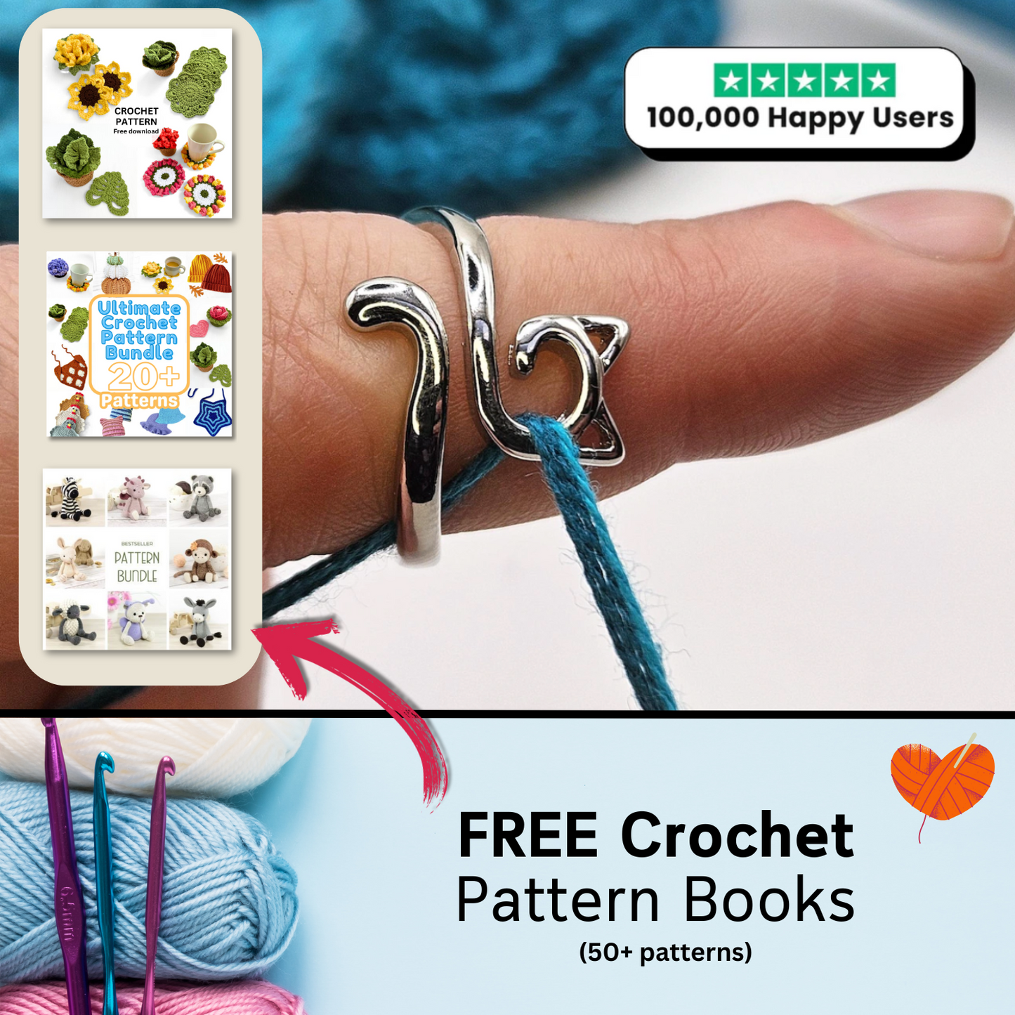 Crochet Rings (Free Today)