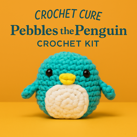 Pebbles the Penguin Crochet Kit