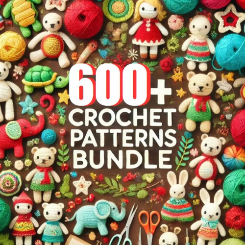 600+ Amigurumi Crochet Patterns Bundle