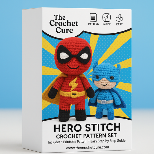 Action Hero Amigurumi Crochet Set
