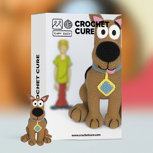 Dog Character Amigurumi Crochet Set