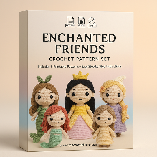 Enchanted Fairy Tale Friends Amigurumi Crochet Set