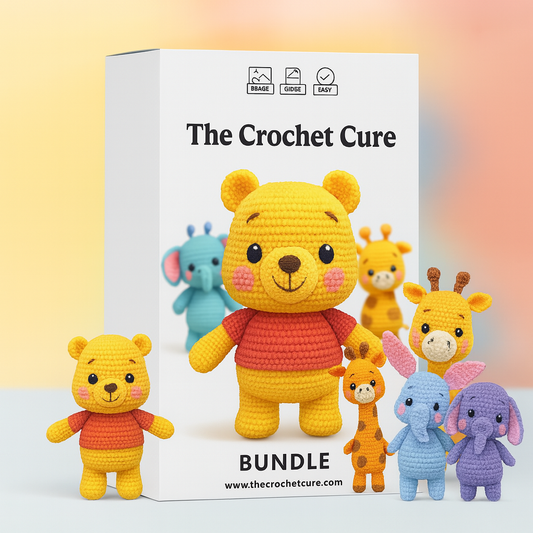Honey Character Amigurumi Crochet Set