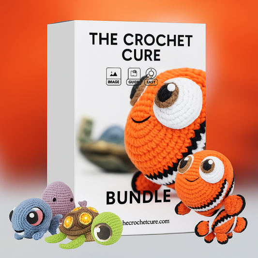 Sea Creatures Amigurumi Crochet Set