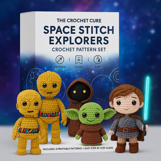 Space Stitch Explorers Amigurumi Crochet Set